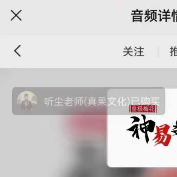 陈春林 神易数｜辛丑年网授班教学21集录音