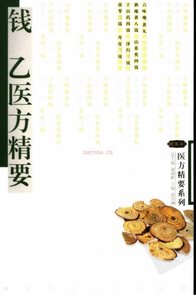 医方精要系列—钱乙医方精要 PDF电子版下载
