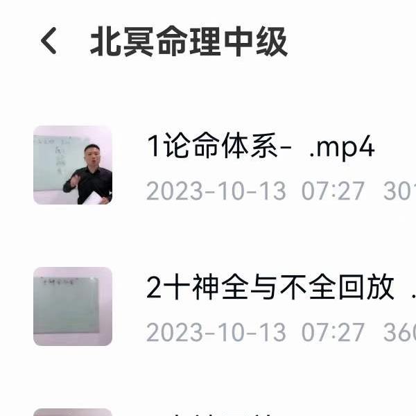 北冥八字 命理中级班11集