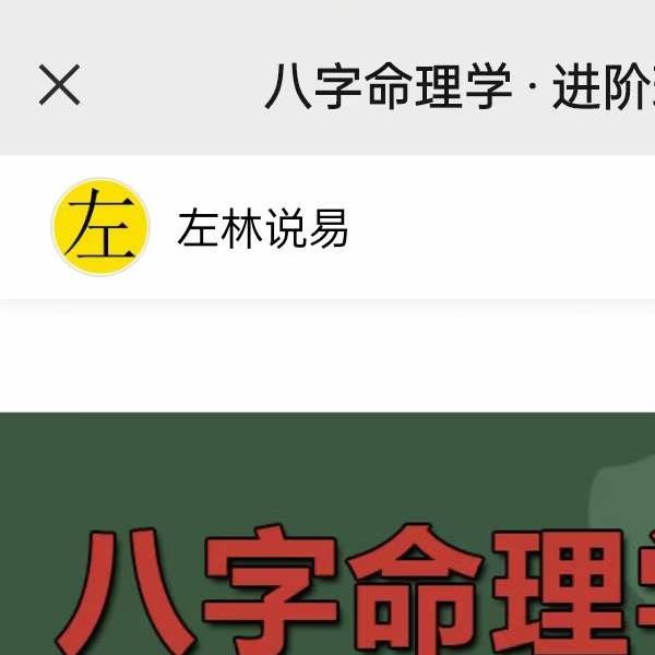 左林说易 李林 八字命理学 · 进阶班（中阶）30集