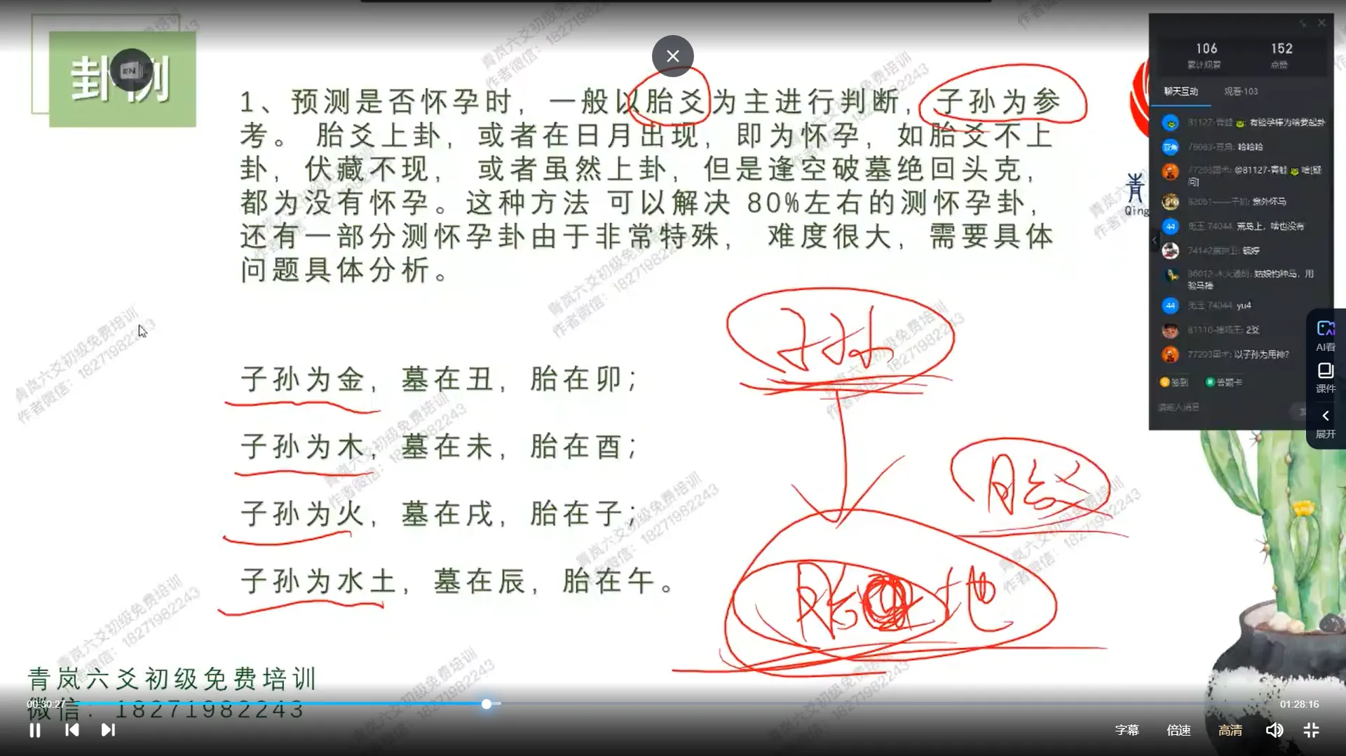 图片[6]_青岚六爻卦理论课+卦例课+实战课（视频74集）_易经玄学资料网