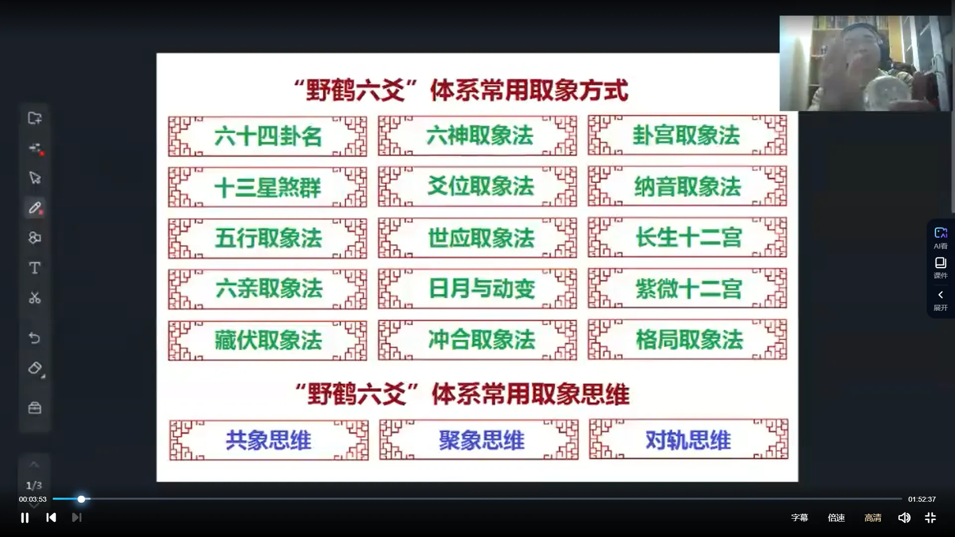 图片[4]_朱辰彬-野鹤六爻深化理论实例讲座（视频28集）_易经玄学资料网