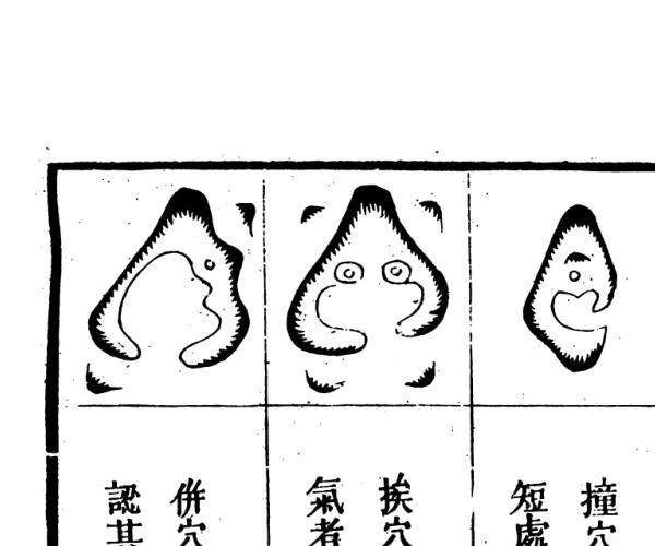 秘传堪舆类纂人天共宝《地理人天共宝》 (天地人地图)