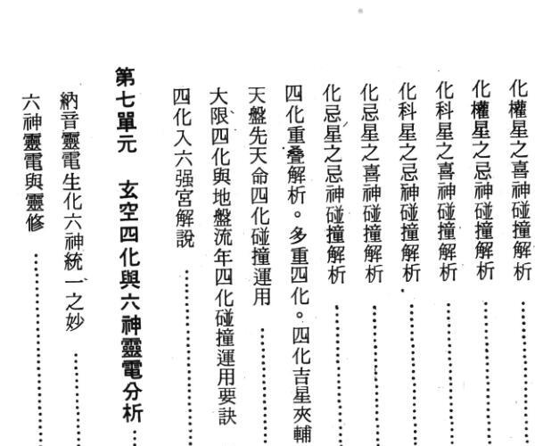 紫微斗数四玄化空飞星棋谱秘传 正玄山人精 (玄空化气飞星吉凶)