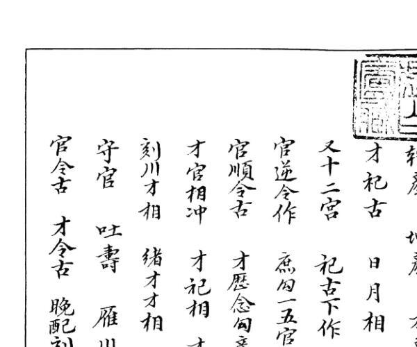 《蠢子数纩缠度》上中下 (蠢子神数图解)