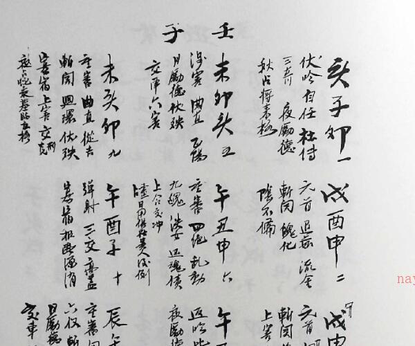 抄本《六壬捷步》 (六壬秘本)