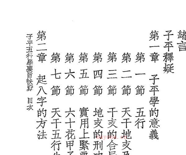 《子平五行学要旨快览》 志南行 (子平全书)