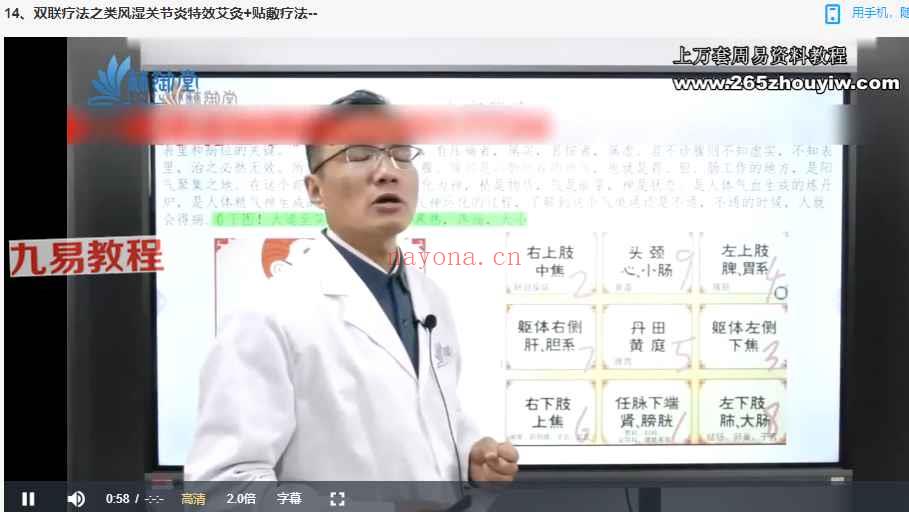 程氏道医 双联疗法30集视频 神秘学资料最全