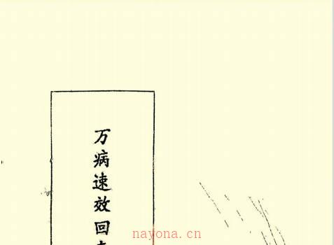 万病速效回春秘方集 (万病回春秘方大全)