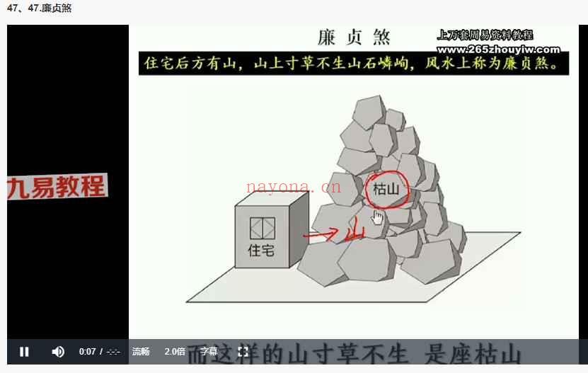 室内外风水堪舆化解教程 120集视频课程 神秘学资料最全