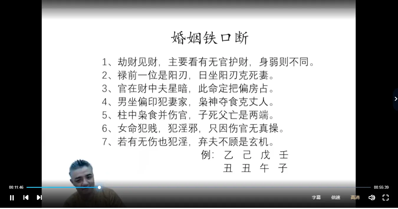 图片[6]_得真堂九岳山人2022八字职业班《盲派四柱八字从基础到过三关》视频73集_易经玄学资料网