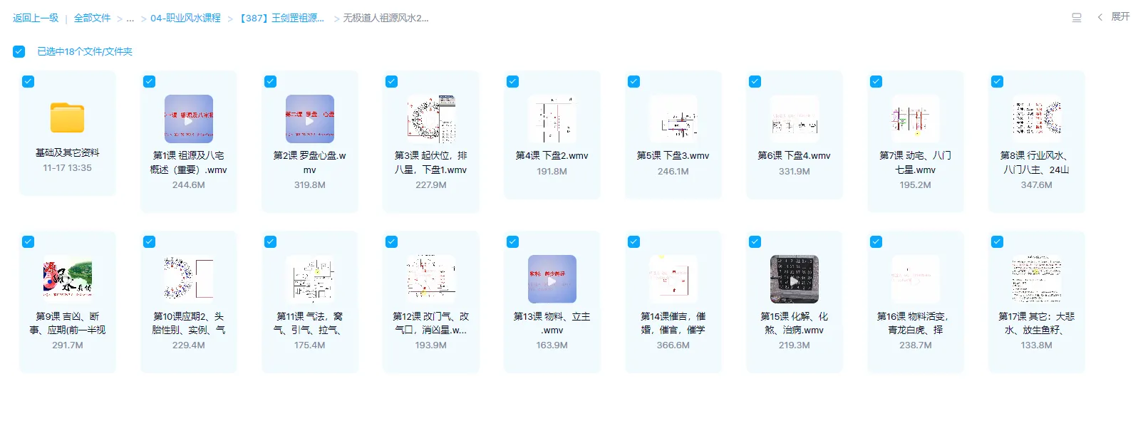 图片[3]_王剑罡祖源风水无极道人视频杨文哲授徒（视频+电子书+讲义资料）_易经玄学资料网