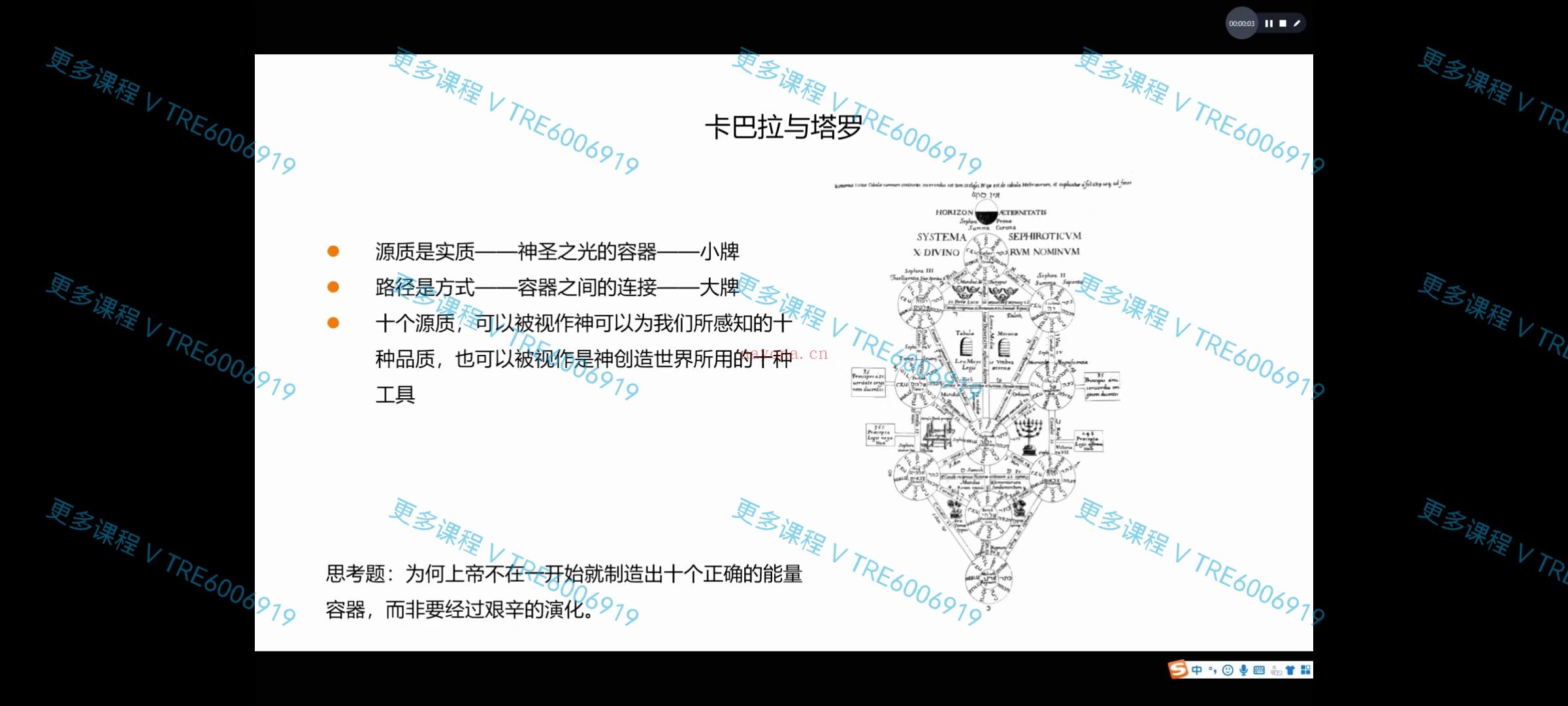 (塔罗课程 热销🔥)AS珑夕 韦特初阶课程+Cassie忆玥·卡巴拉中阶课程 视频课程