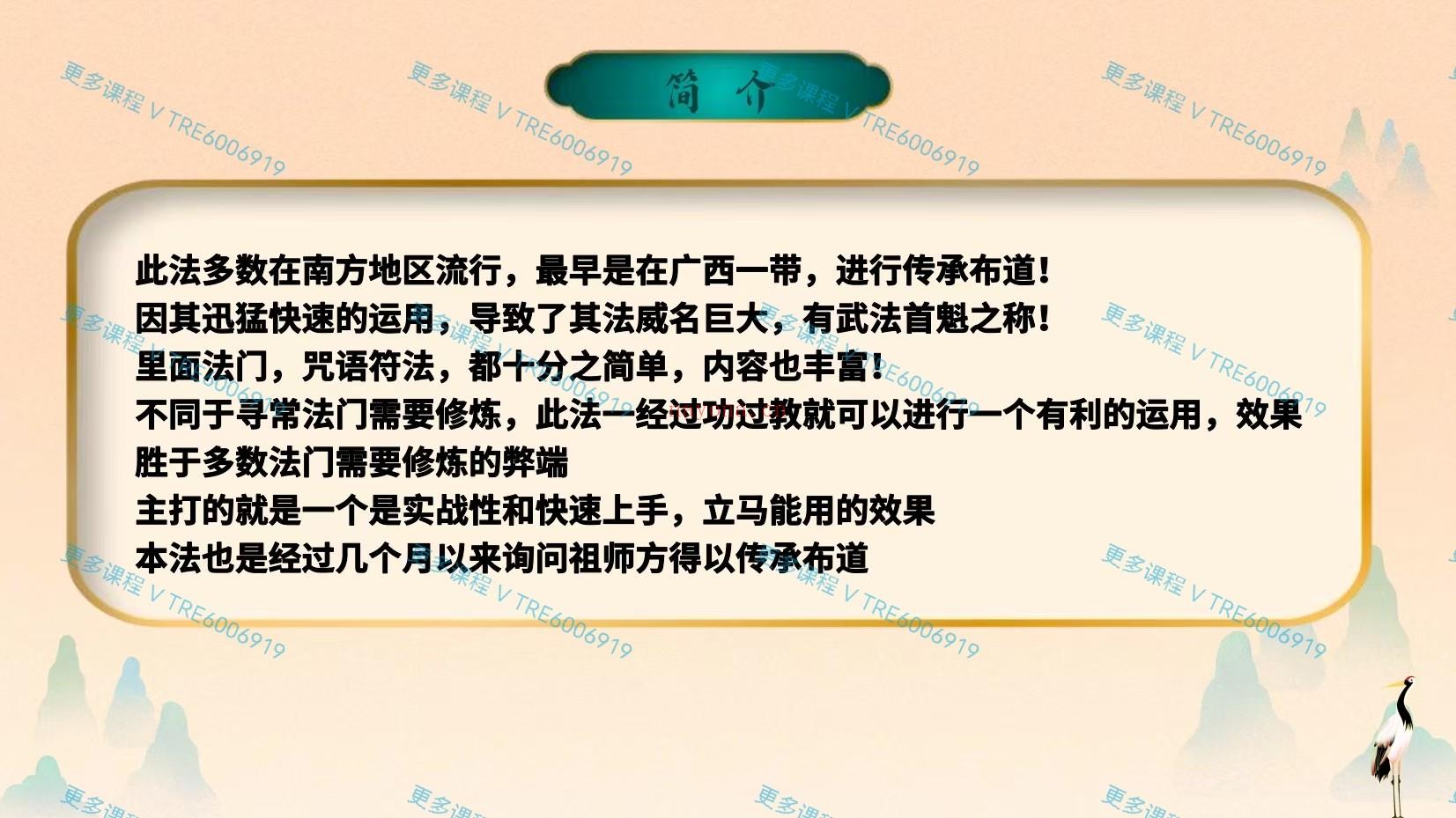 (道教法术)好课首发《华光武法》文档资料