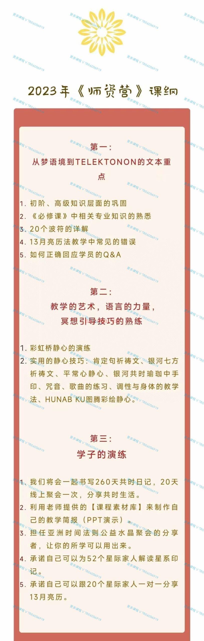 (玛雅历法)朱衍舞@Ana老师 亚洲时间法则 13月亮历共时同步历全阶线上课初中高全套 视频课程+PDF课件