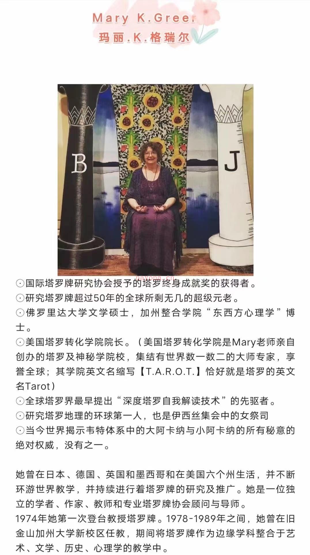 (韦特塔罗 热销🔥)塔罗教母Mary K Greer 国际塔罗转化学院函授塔罗牌学位课程 视频课程 超重磅来袭！