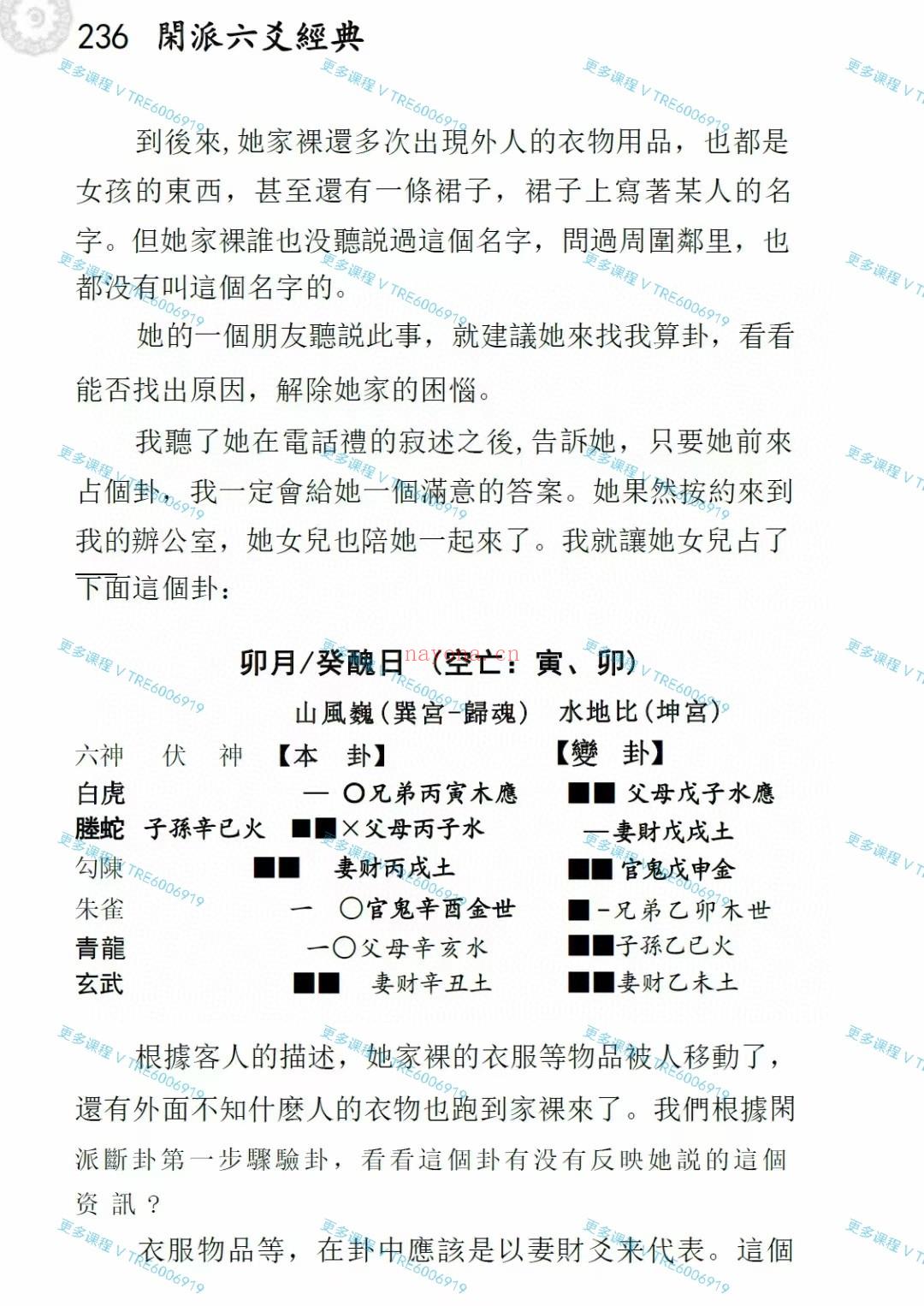 (六爻占卜)闲云老叟《闲派六爻经典》閑派六爻经典368页 电子书