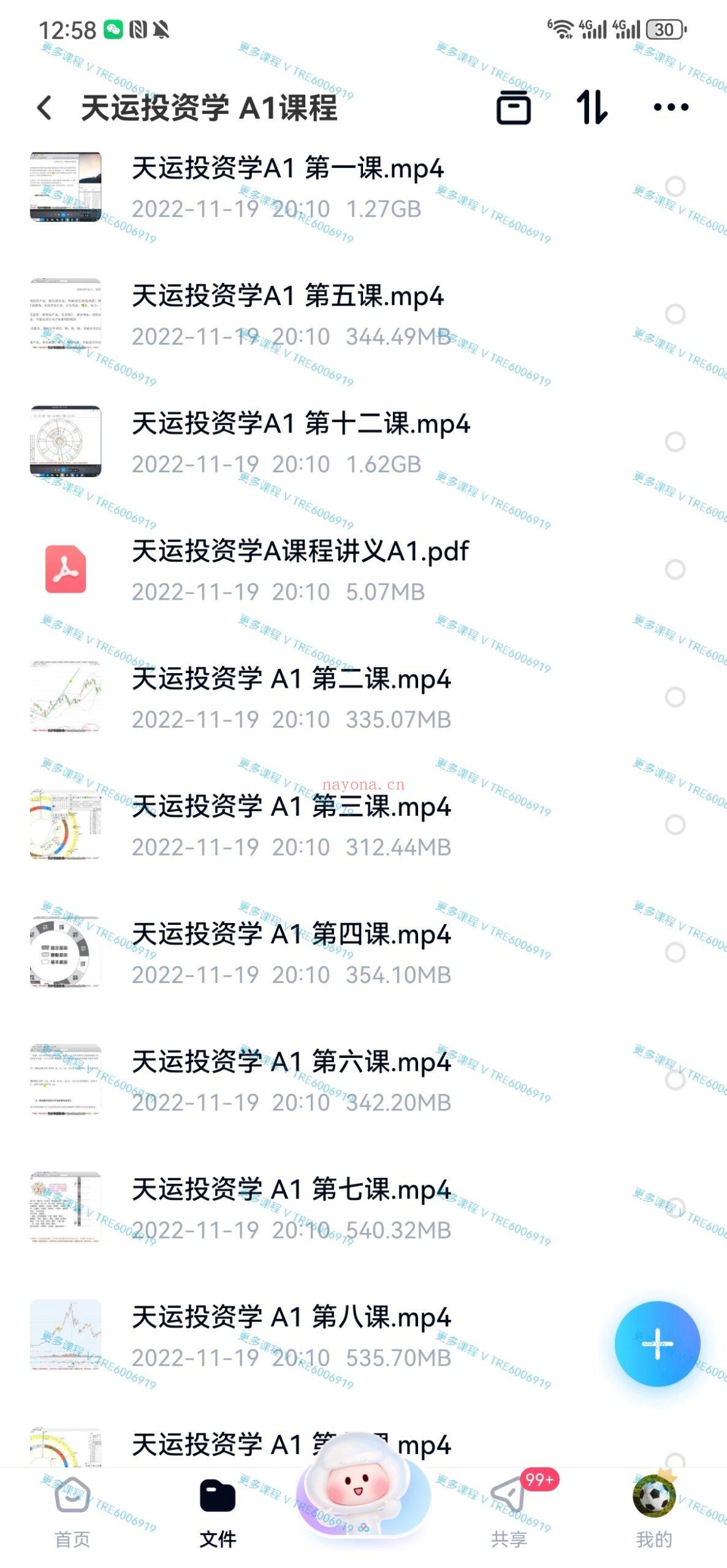 蔡伏篪 金融占星 百度截图