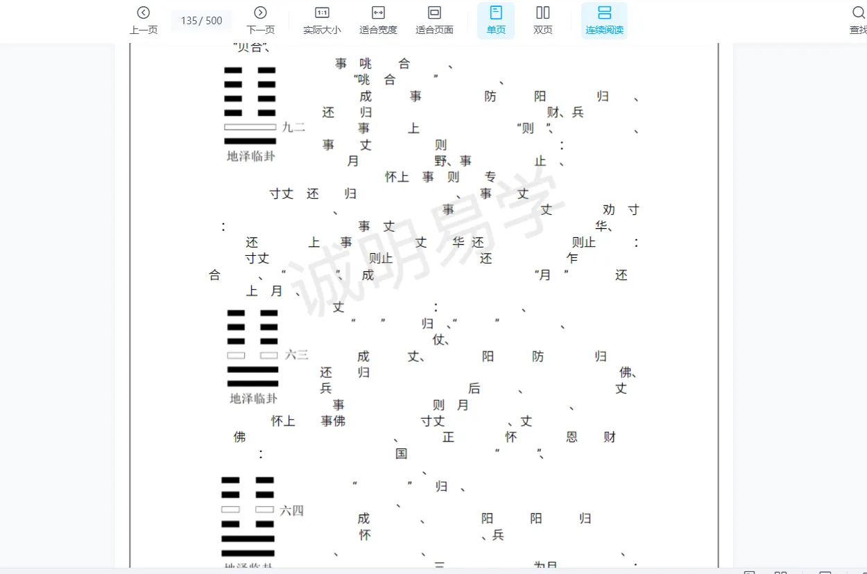 图片[4]_诚明易学文人小哥六十四卦详解（高清电子版PDF500页+视频65集）_易经玄学资料网