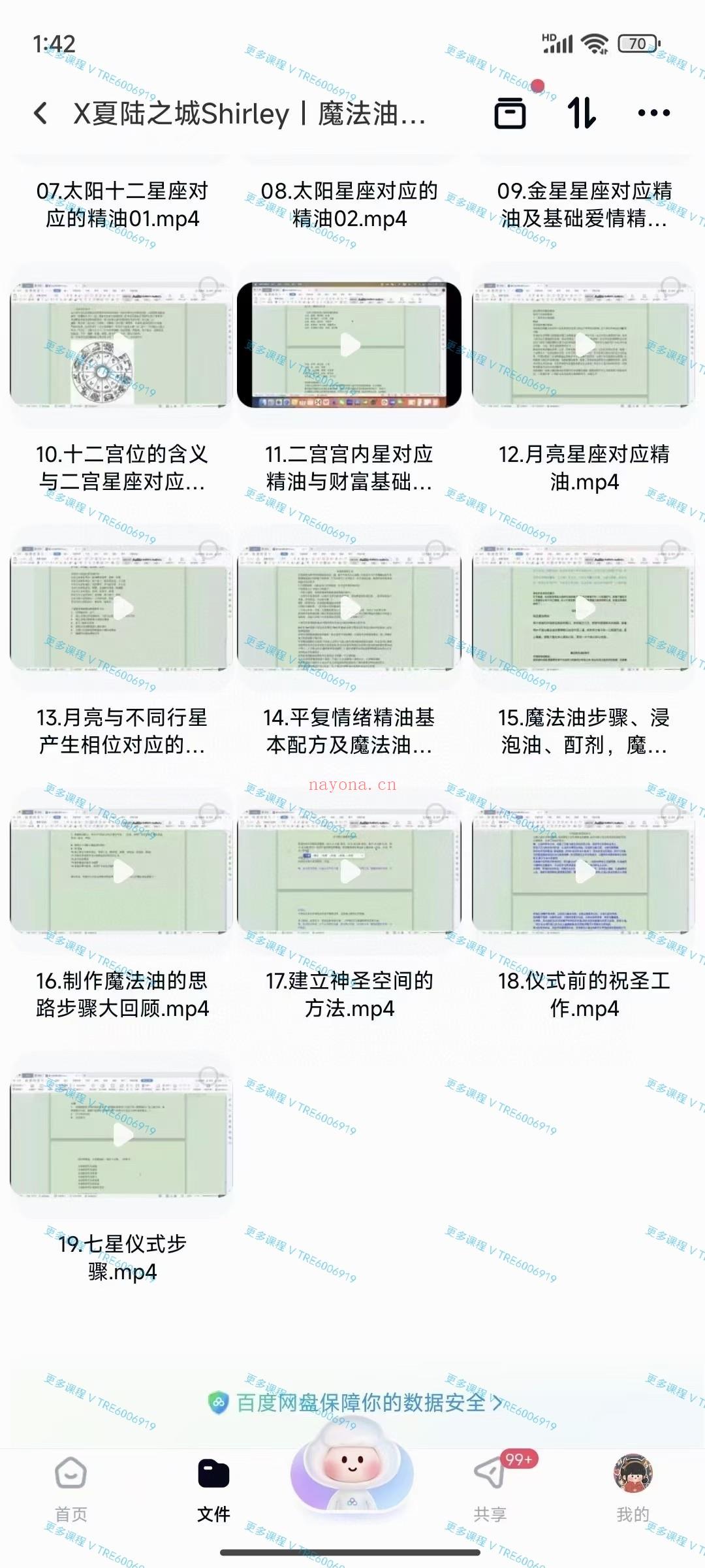 (魔法油)夏陆之城shirley 魔法油精讲课 视频课程