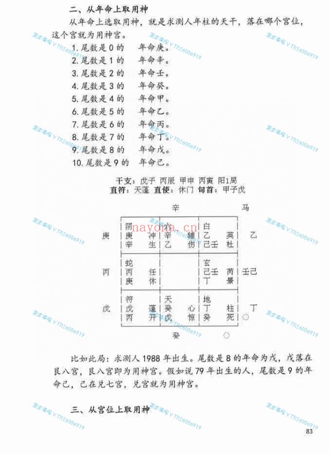 (法术奇门)新版！茅山奇门秘籍：数奇门、法奇门兵奇门合一的宝典道遥遁甲着