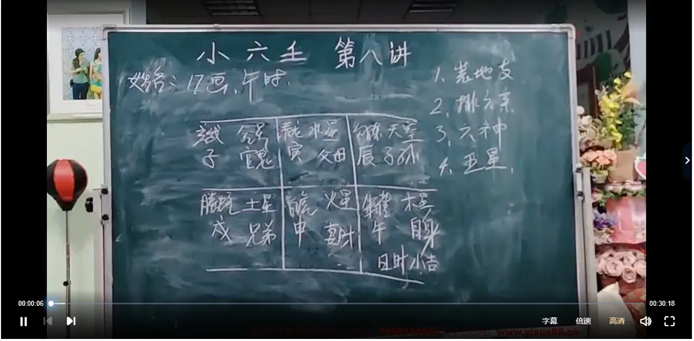 图片[2]_古法小六壬精解（视频22集）_易经玄学资料网