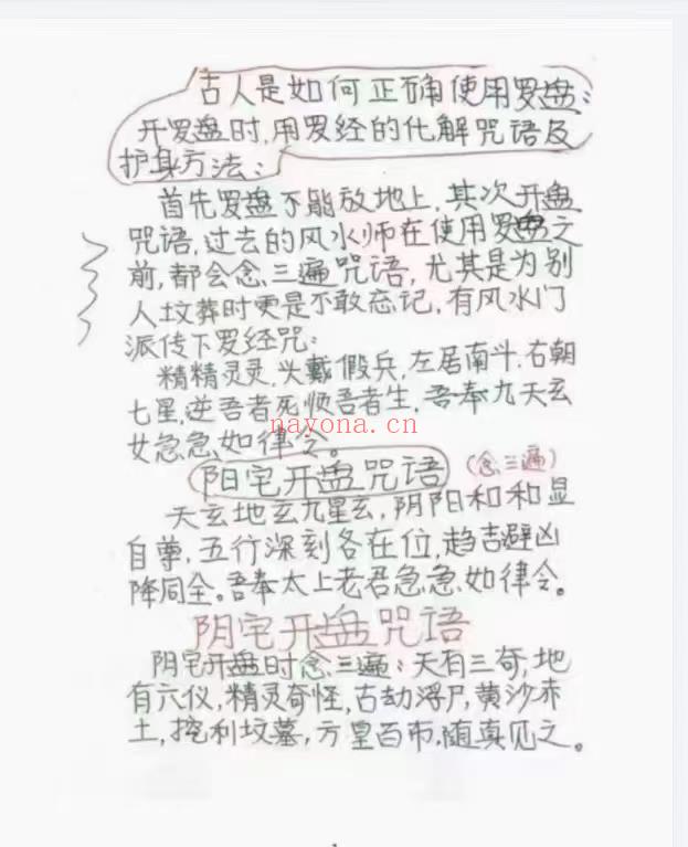 (杨公风水)三僚杨公《寻龙点穴打稳‬稳》龙、穴、砂、水、向，地理格龙！特用龙穴砂水向认证，风水师手笔写‬记（3000元）