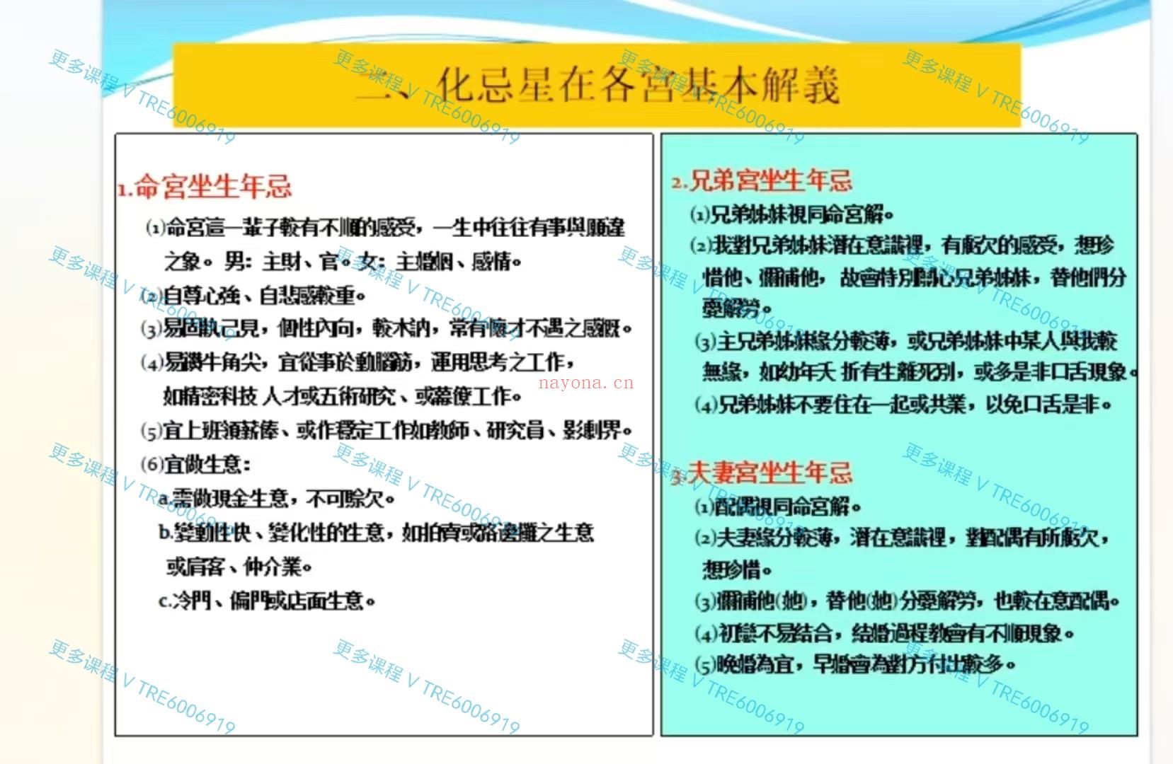 (紫微斗数 价格小贵)云中清 紫微斗数2024系统讲座 20节课 视频课程+课件