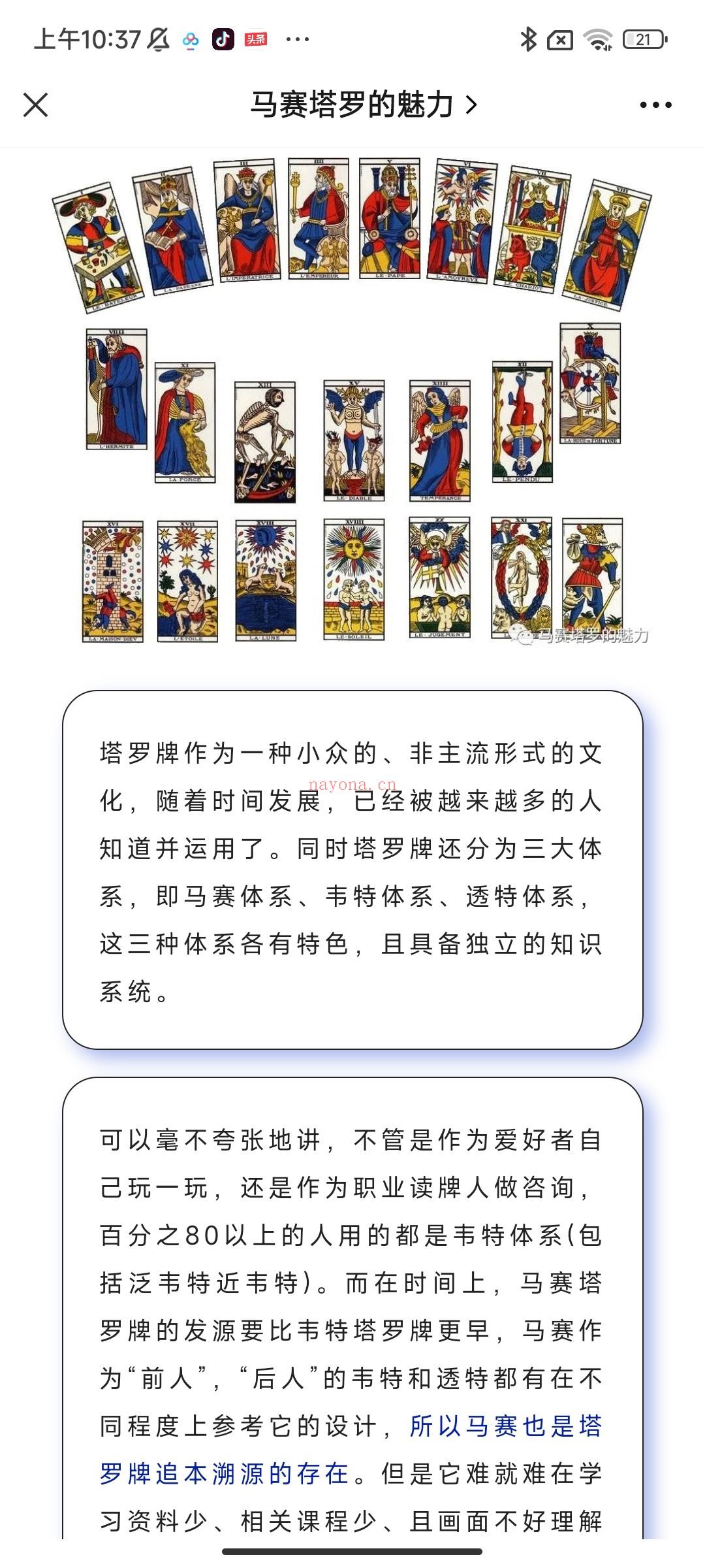 (马赛塔罗)2022年 最新马赛塔罗课程 面具马赛塔罗课程 占卜师面具老师 马赛塔罗第一人 全套高清视频课程