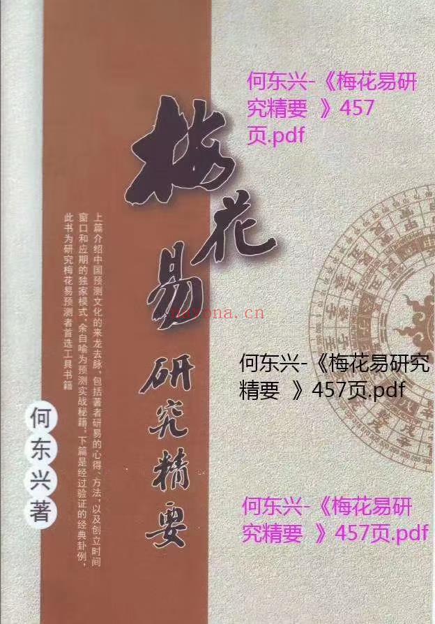 (梅花易数)何东兴-《梅花易研究精要》457页.pdf