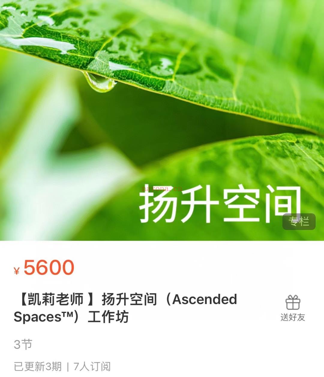 (图南心灵)凯莉老师 扬升空间(AscendedSpaces™m) 工作坊