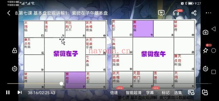 曲文 紫微斗数基础+进阶 共37集视频