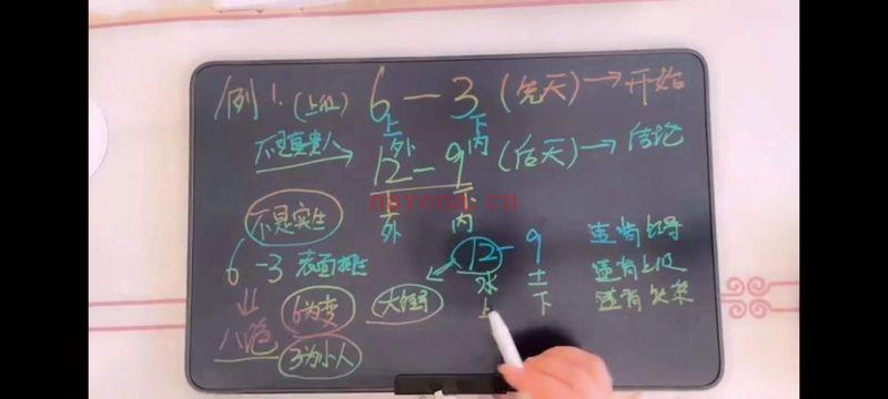 如锦老师《数字四柱》三角定律提升班全套课程共178集视频