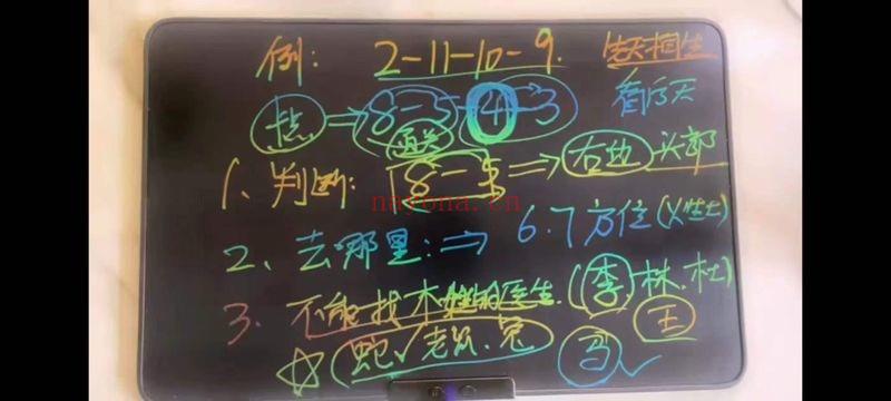 如锦老师《数字四柱》三角定律提升班全套课程共178集视频