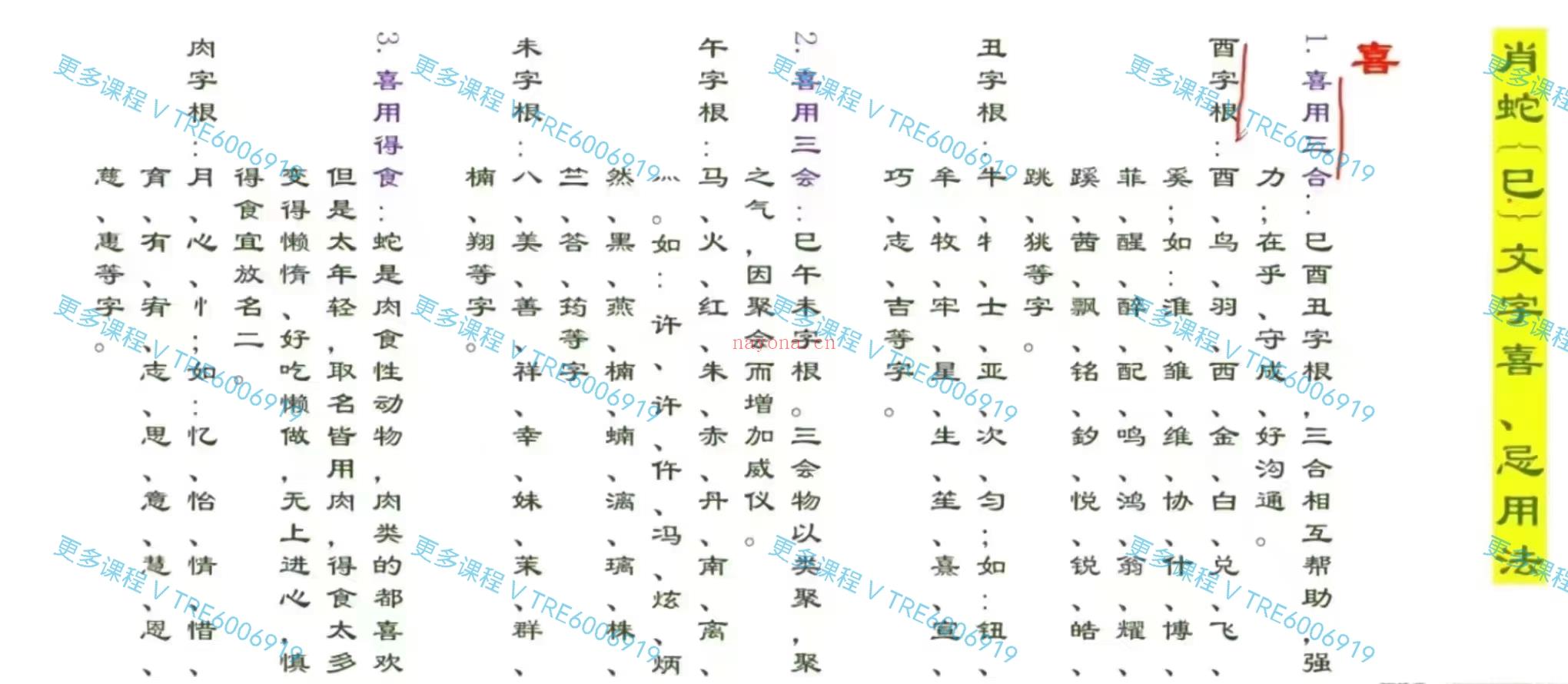 (姓名学)《汉字姓名学》教学视频28集，具体‮录目‬如下：