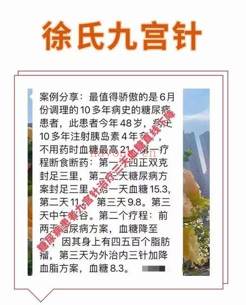 徐熠筱 九宫针疗法临床技术 4集视频