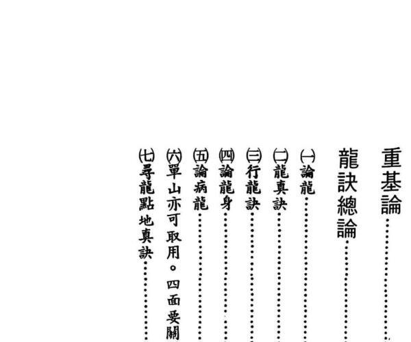 徐龙澍《堪舆辟径》 (中国堪舆学徐芹庭目录)