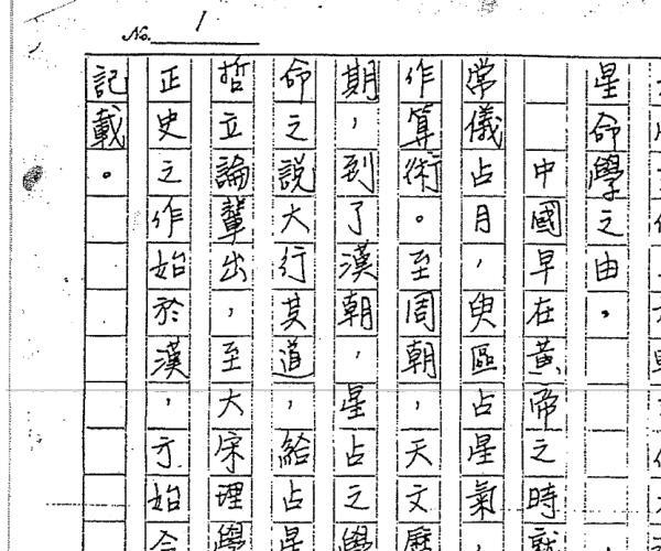 手抄本《谵园主斗数》4本 -神秘学领域最全