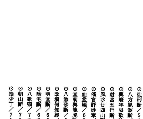 庄文寿《三元堪舆黄金断》 -神秘学领域最全