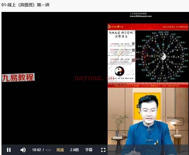 真果文化线上（高级班）视频4大集 神秘学资料最全