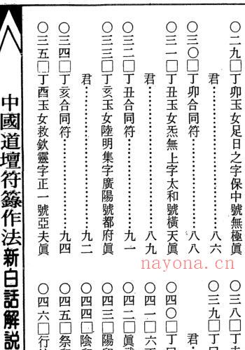 道坛作法17.18.19.20 六丁六甲祈祷设坛秘法全