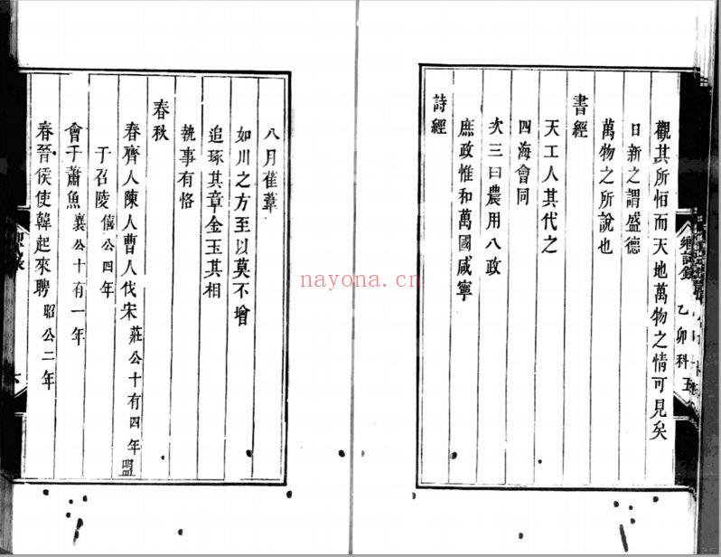 国家图书馆藏科举方面(部分)