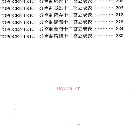 王中和-七政三王占星学 -神秘学领域最全