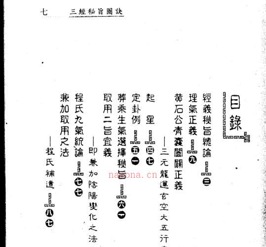 杨筠松 三经秘旨图诀 -神秘学领域最全