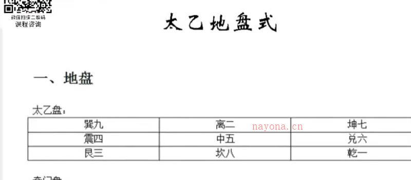 太乙神数学习 音频31集+视频37集 网盘