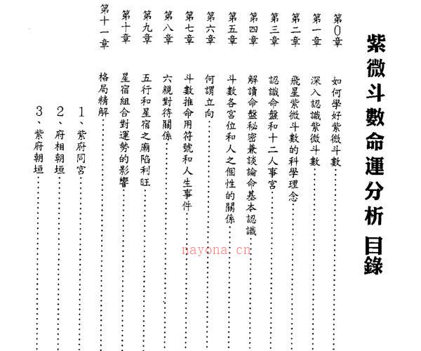 徐曾生-紫微斗数命运分析 -神秘学领域最全