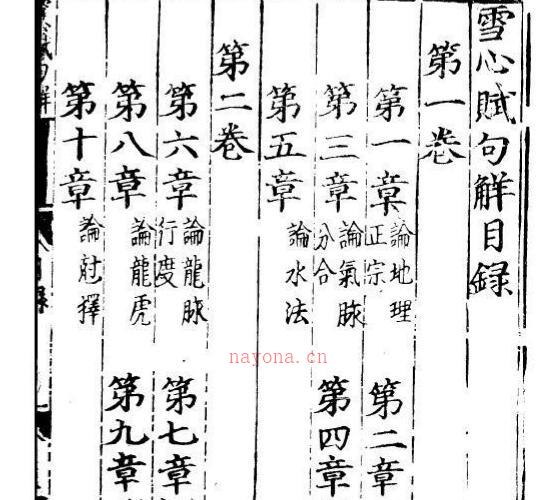 新刊地理雪心赋句解-谢子期.pdf -神秘学领域最全