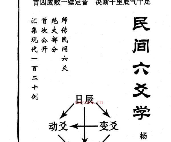 杨军《民间六爻学》 -神秘学领域最全