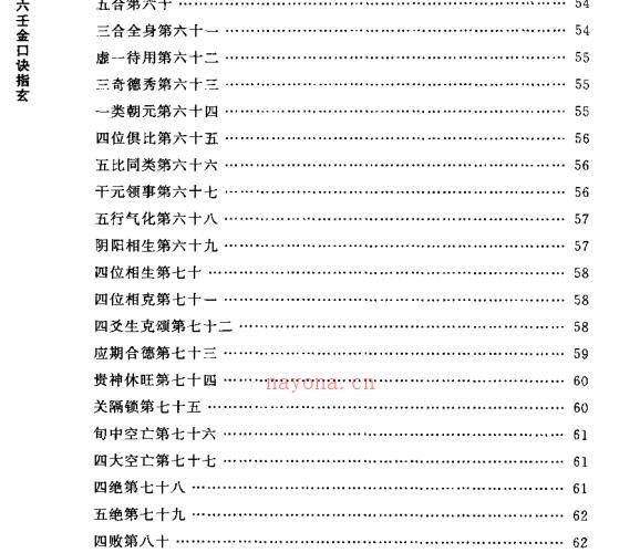 官板六壬金口诀指玄 -神秘学领域最全