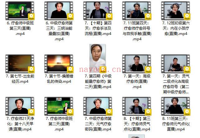 元子老师 全阶能量疗愈师 初中高全套课程视频+录音